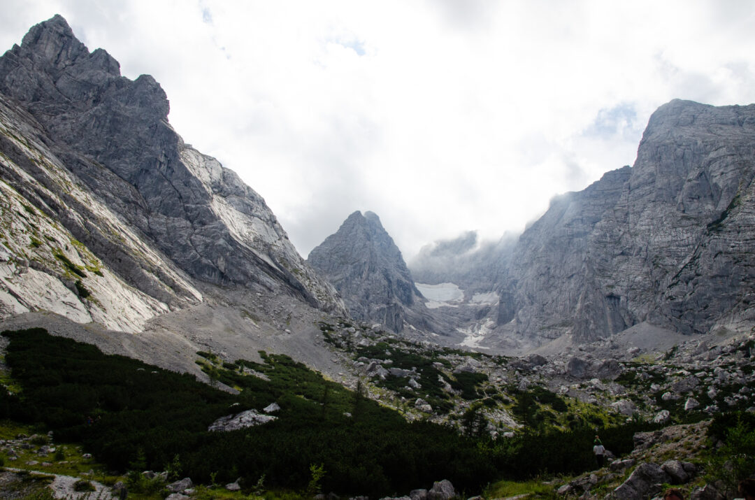 Blick zum Hochkalter Alpen