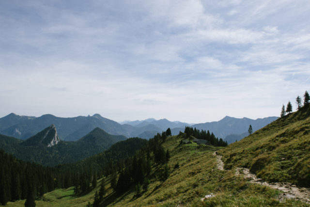Wanderweg Tegernseer Alpen