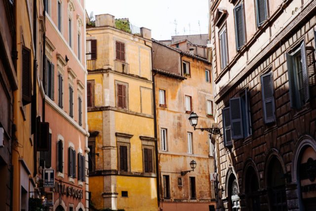 Häuser in Rom