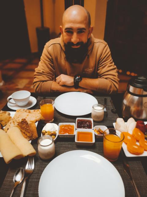 Frühstück in Marokko thealkamalsontheroad