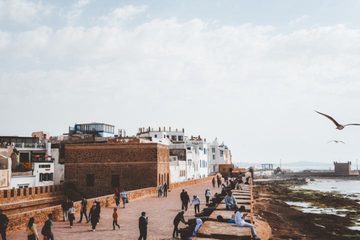 Stadtmauer in Essaouira Marokko thealkamalsontheroad