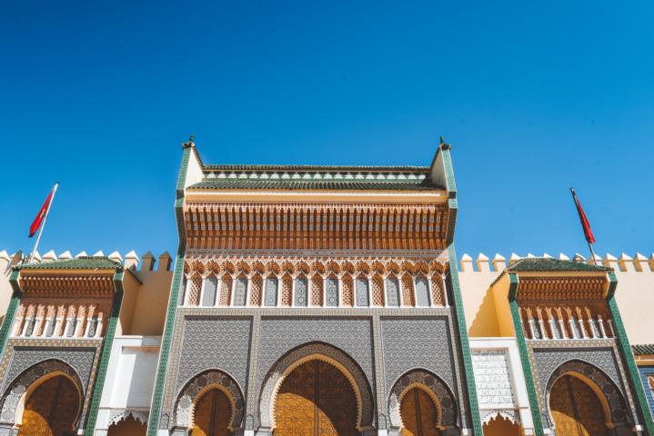Königspalast Fès Marokko thealkamalsontheroad