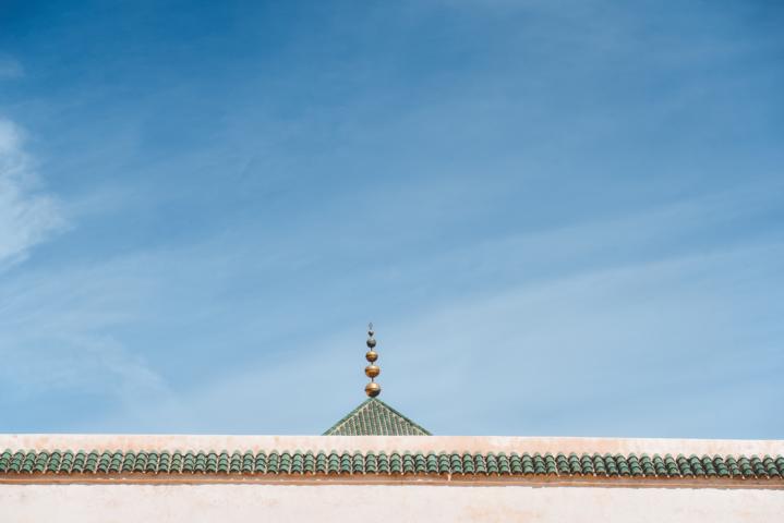 Dächer in Meknès Marokko thealkamalsontheroad