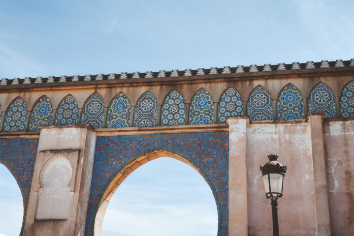 Stadttor in Meknès Marokko thealkamalsontheroad