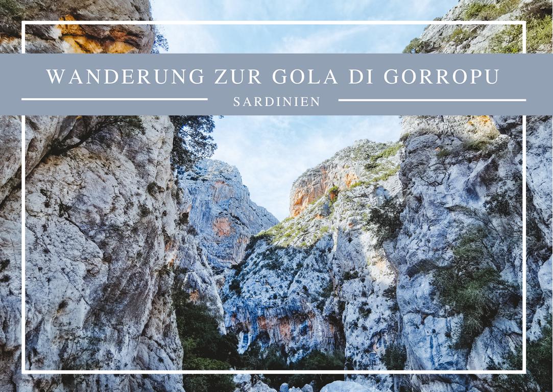 Wanderung Gola di Gorropu Sardinien thealkamalsontheorad