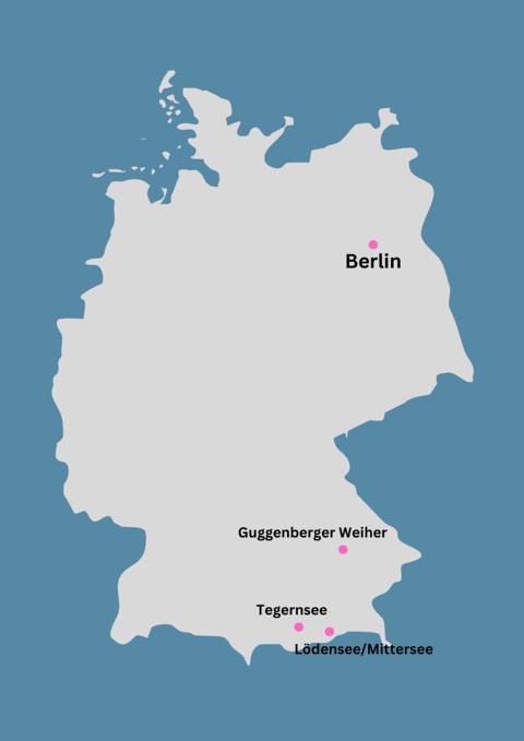 Landkarte Hundestrand Deutschland thealkamalsontheroad