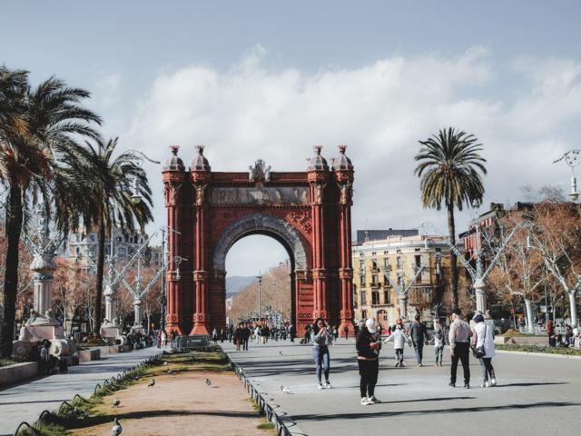 Arc de Triomf - Tor in Barcelona Katalonien thealkamalsontheroad 
