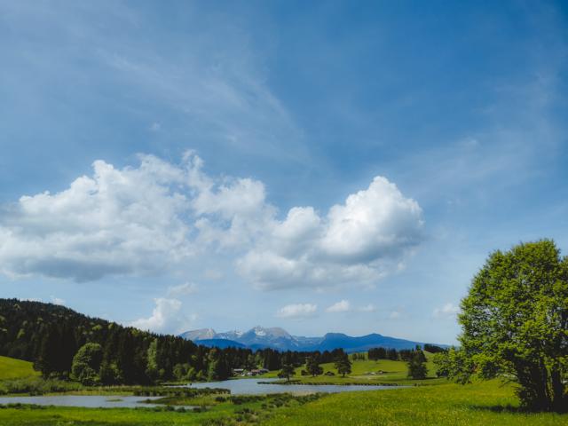 Schmalensee auf der Wanderung Alpen thealkamalsontheroad