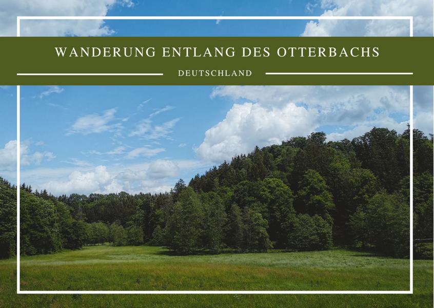 Landschaft am Otterbach Oberpfalz thealkamalsontheroad