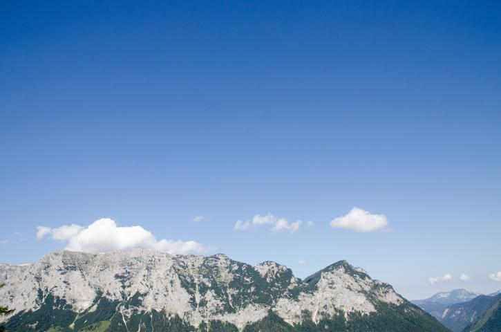 Wandern in den Alpen: Blaueishütte