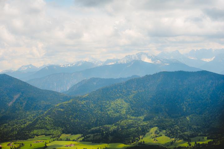 Wandern in den Alpen: Hirschhörnlkopf