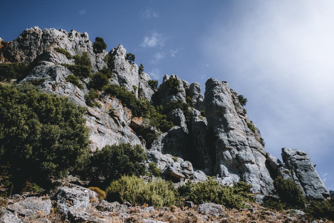 Wandern im Gebirge auf Sardinien